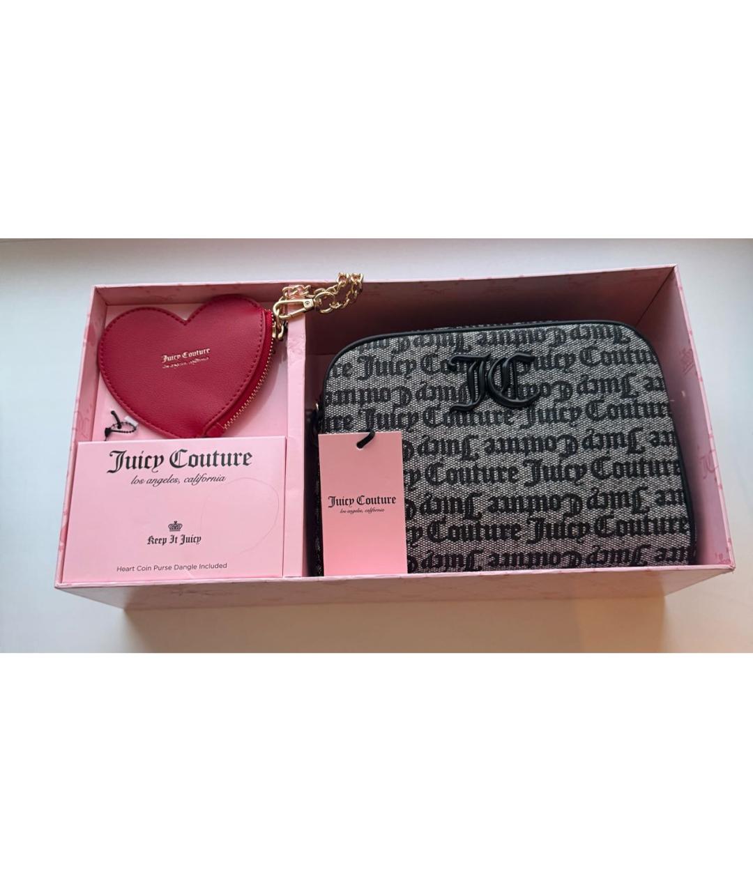 JUICY COUTURE Мульти сумка через плечо из искусственной кожи, фото 7