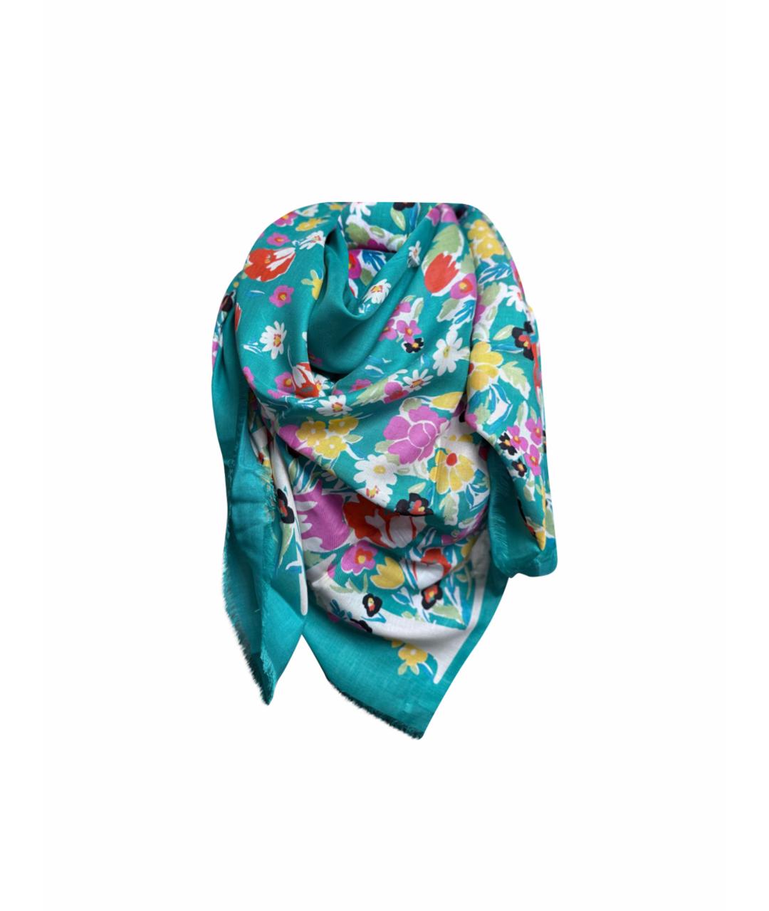 LANVIN Зеленый платок, фото 1