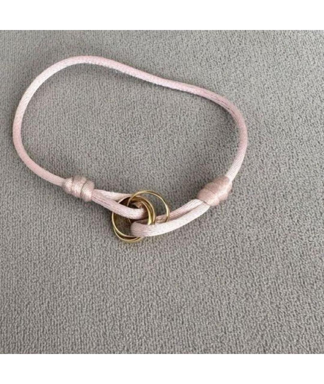 CARTIER Розовый браслет из желтого золота, фото 5