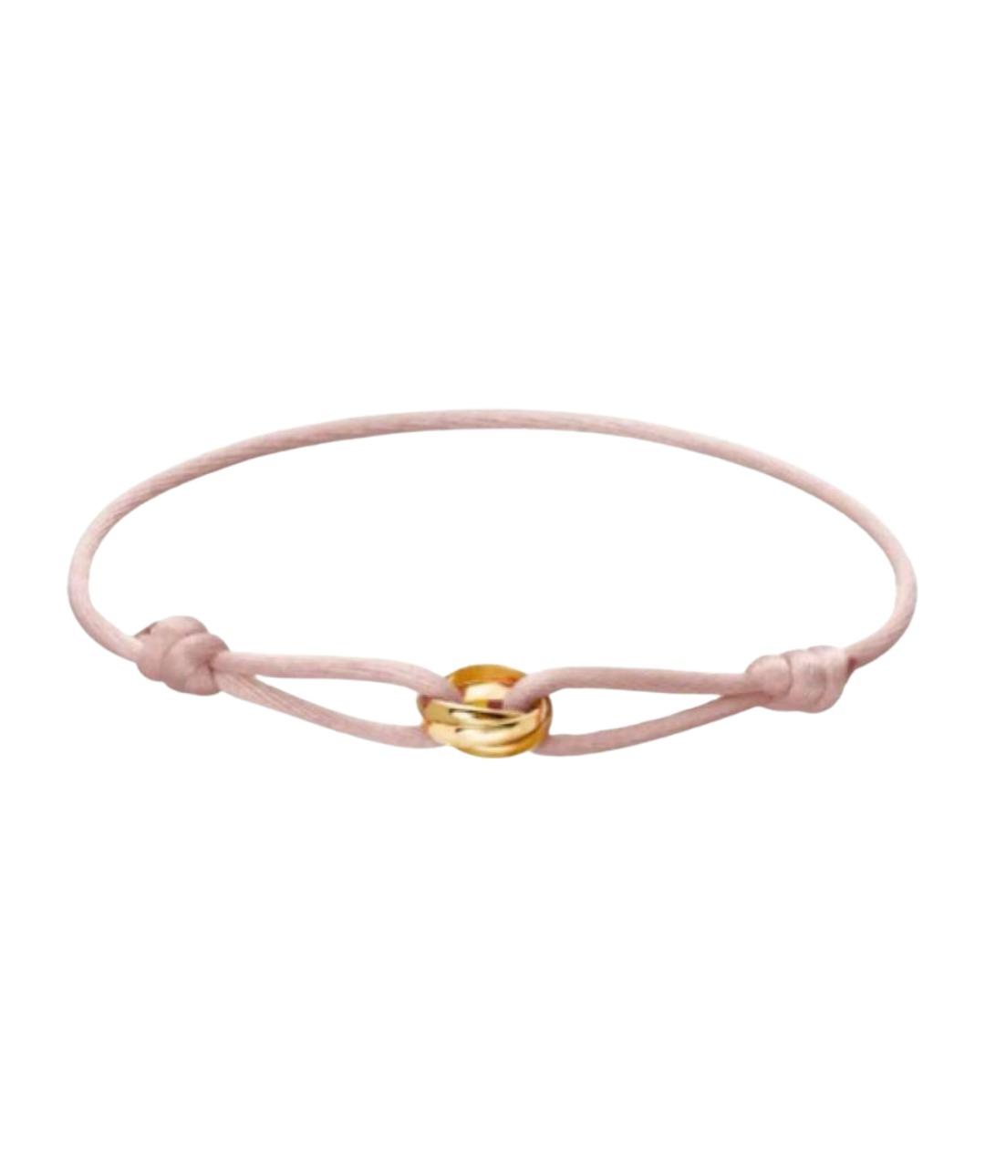 CARTIER Розовый браслет из желтого золота, фото 1