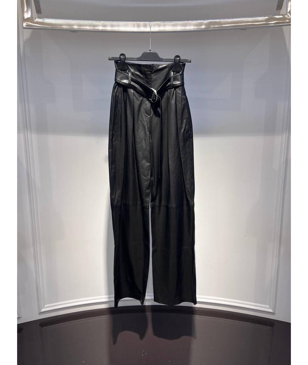 IRO Черные брюки широкие, фото 3