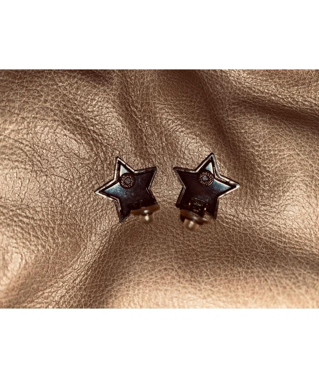 SAINT LAURENT Черные металлические клипсы, фото 5