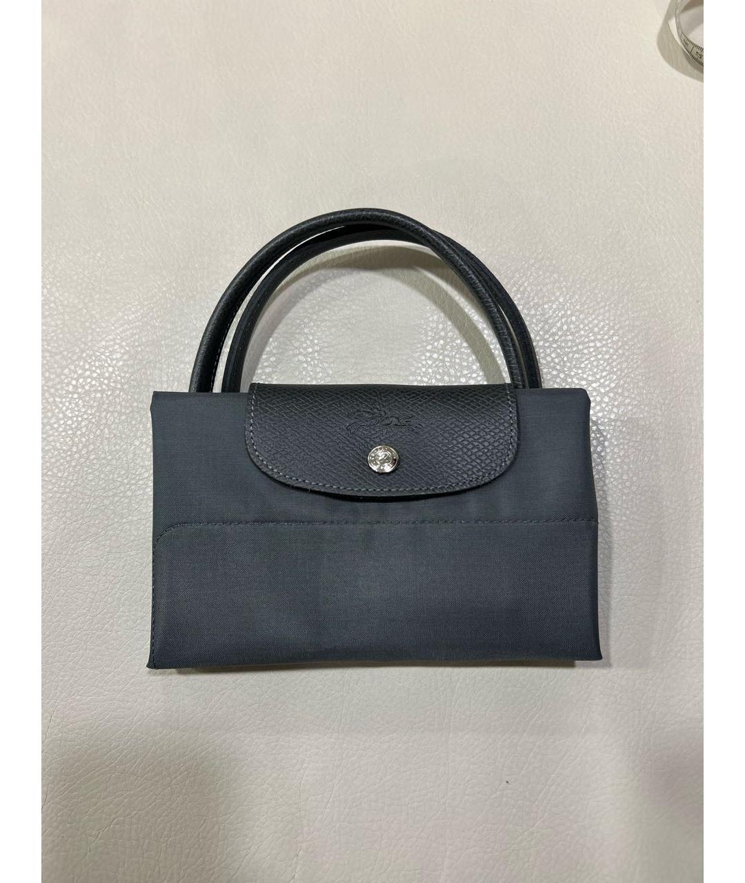 LONGCHAMP Серая синтетическая дорожная/спортивная сумка, фото 6