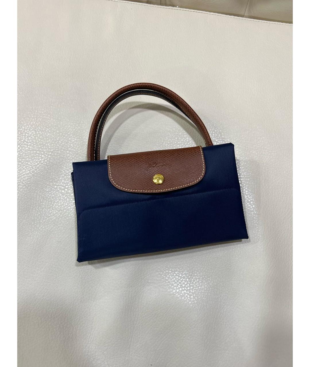 LONGCHAMP Серая синтетическая дорожная/спортивная сумка, фото 5