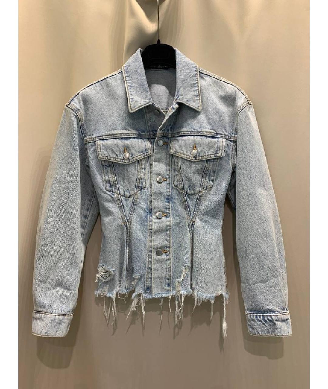 ALEXANDER WANG Голубая деним куртка, фото 2