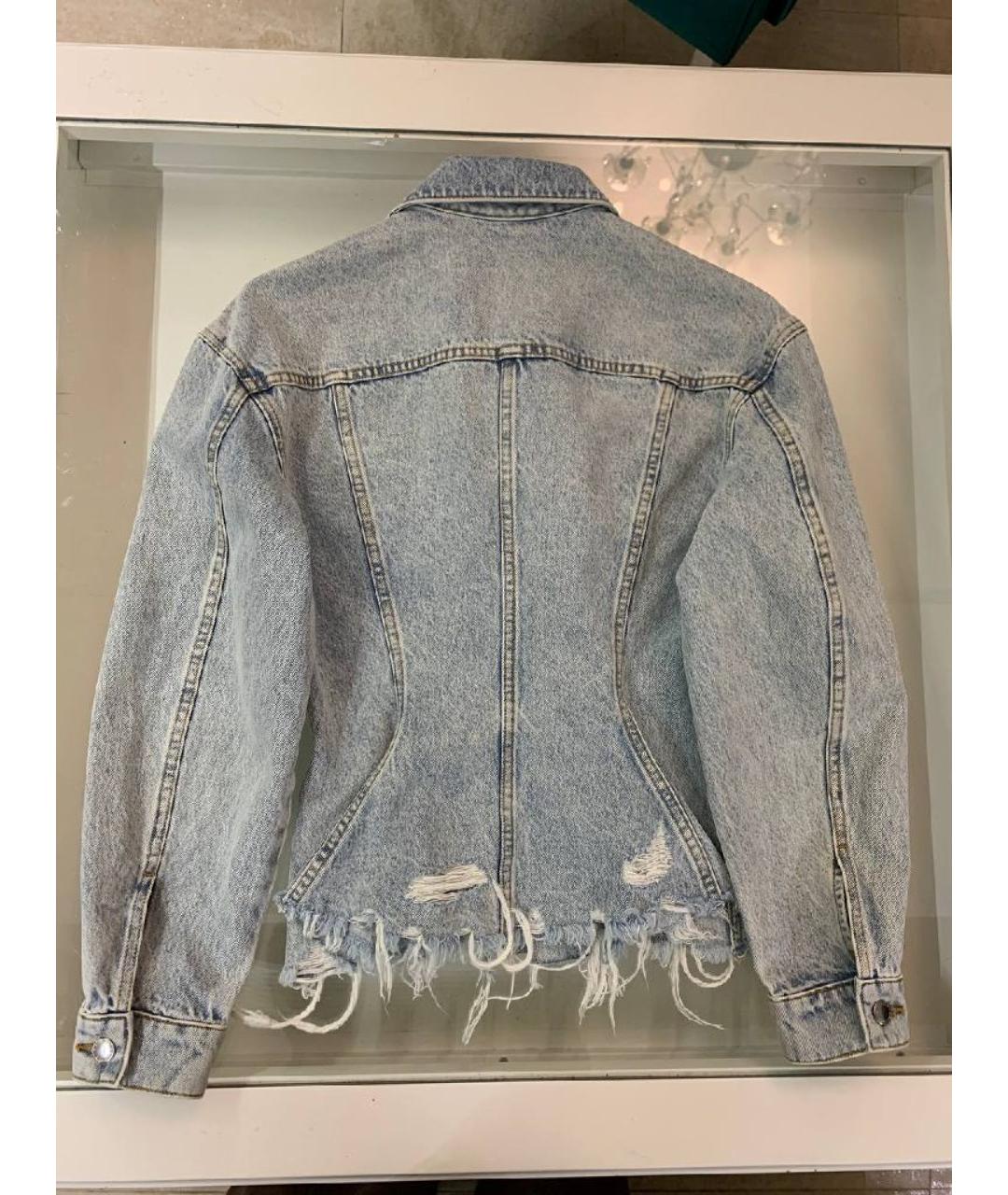 ALEXANDER WANG Голубая деним куртка, фото 3