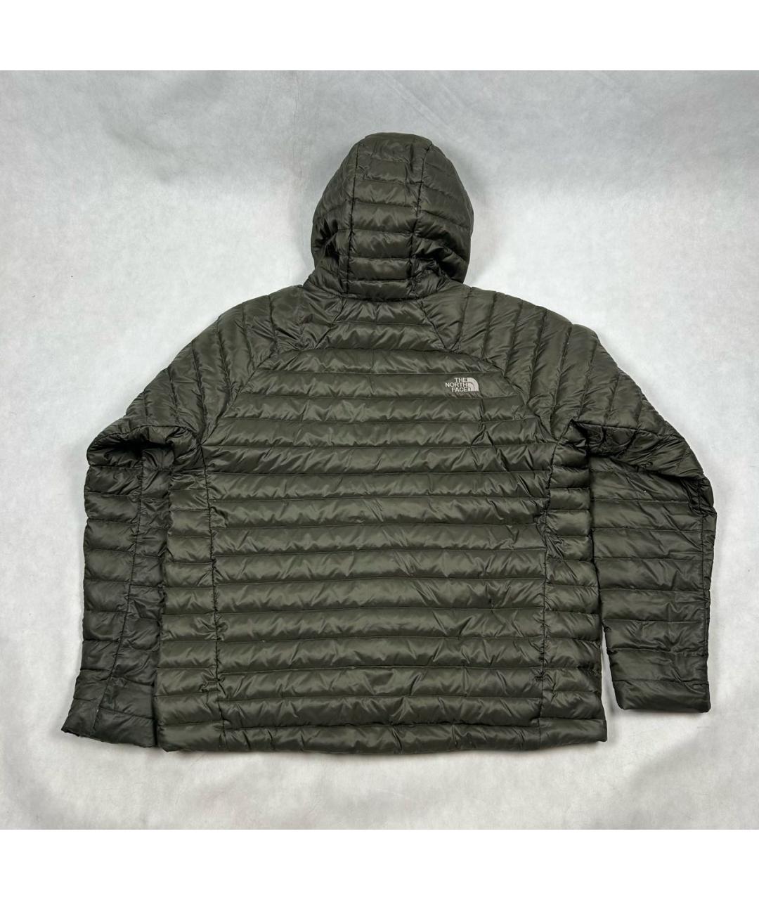 THE NORTH FACE Хаки полиэстеровый пуховик, фото 2