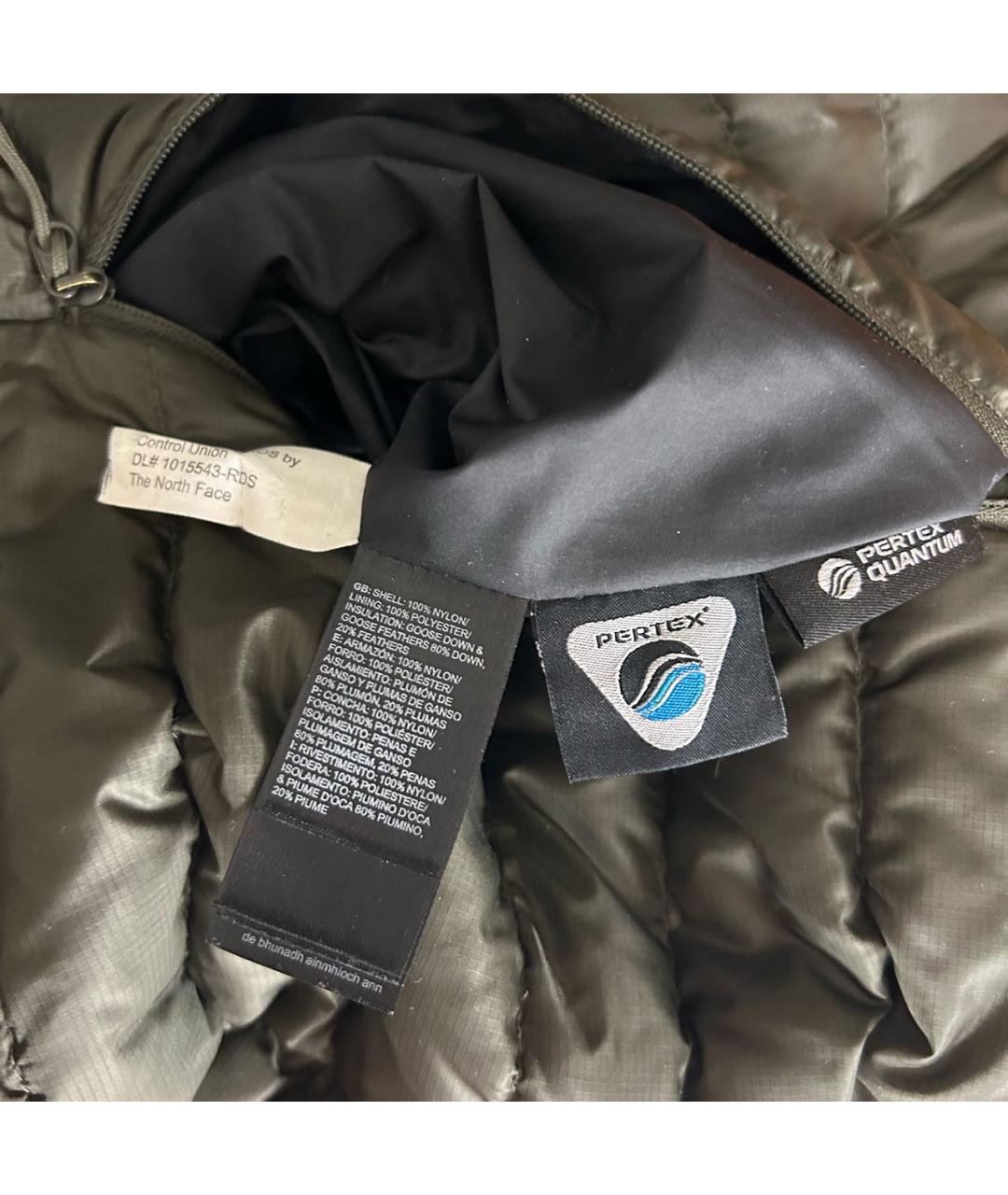 THE NORTH FACE Хаки полиэстеровый пуховик, фото 7