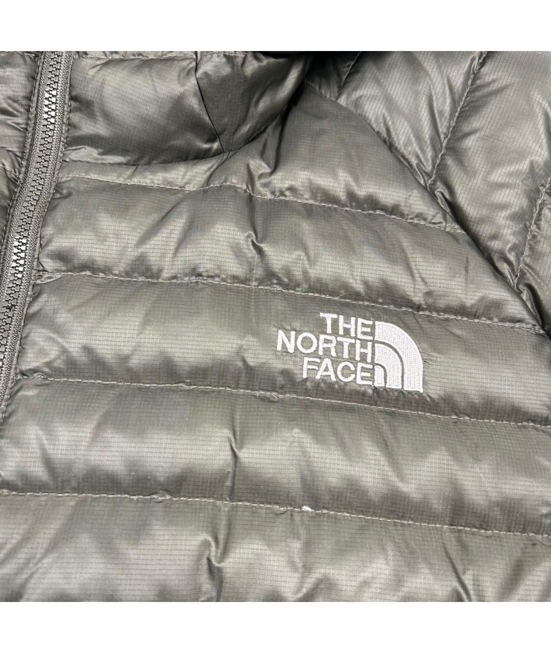 THE NORTH FACE Хаки полиэстеровый пуховик, фото 4