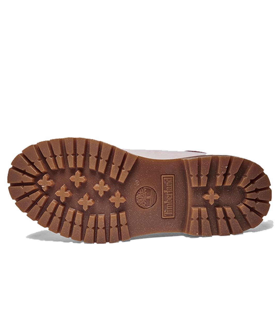 TIMBERLAND Розовые нубуковые ботинки, фото 4