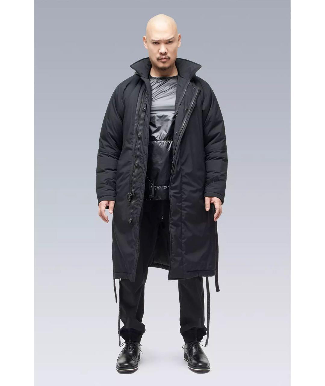 ACRONYM® Черный полиамидовый тренч / плащ, фото 5