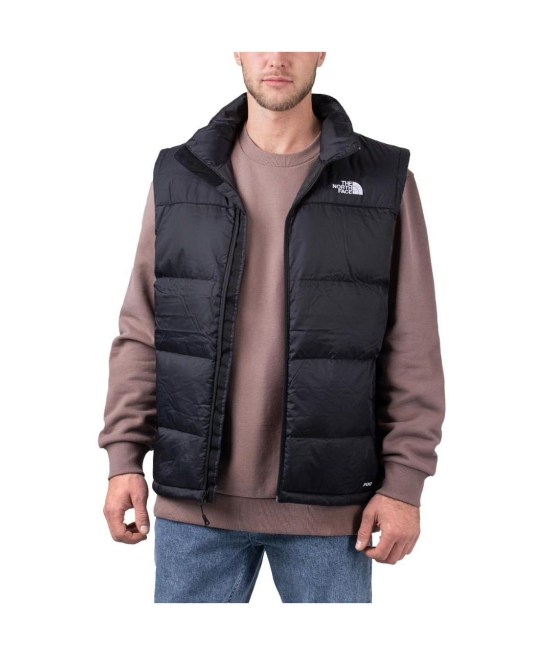 THE NORTH FACE Черный полиэстеровый жилет, фото 7