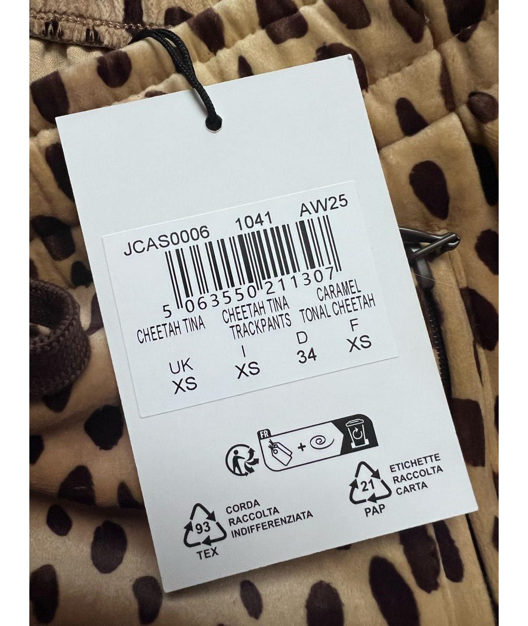 JUICY COUTURE Велюровые прямые брюки, фото 5