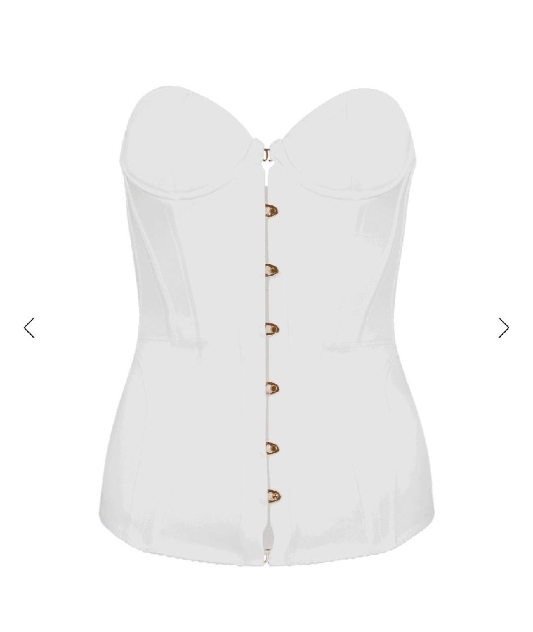 AGENT PROVOCATEUR Белый полиэстеровый корсет, фото 7