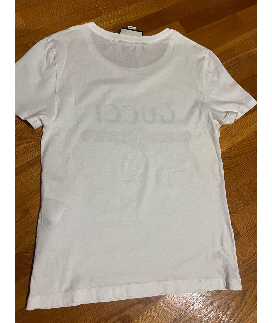 GUCCI Белая футболка, фото 2