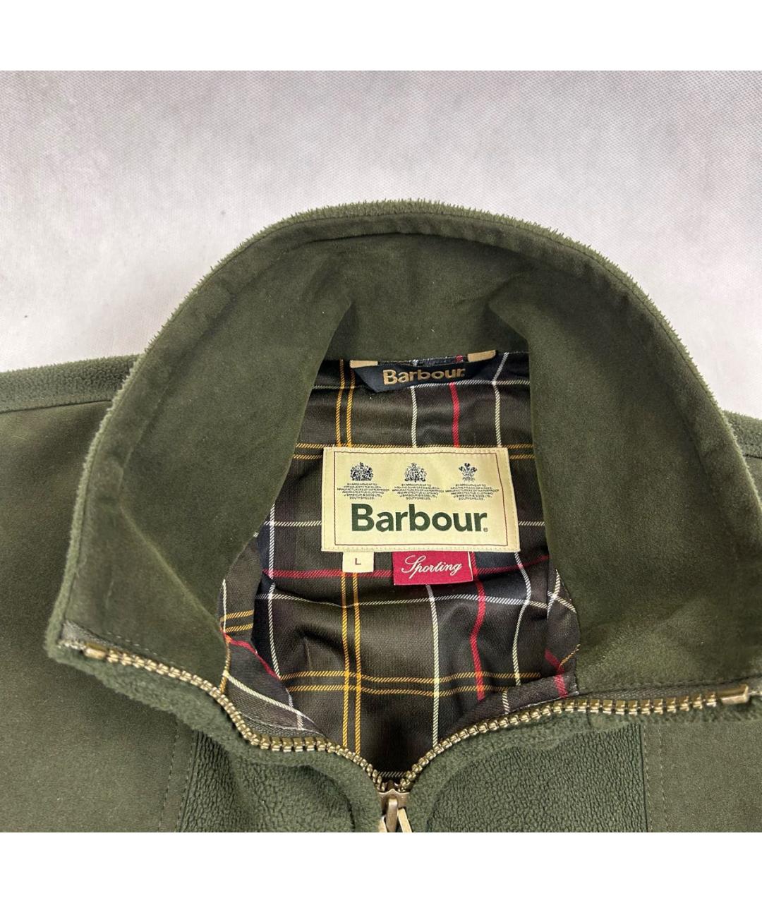 BARBOUR Хаки полиэстеровая куртка, фото 5