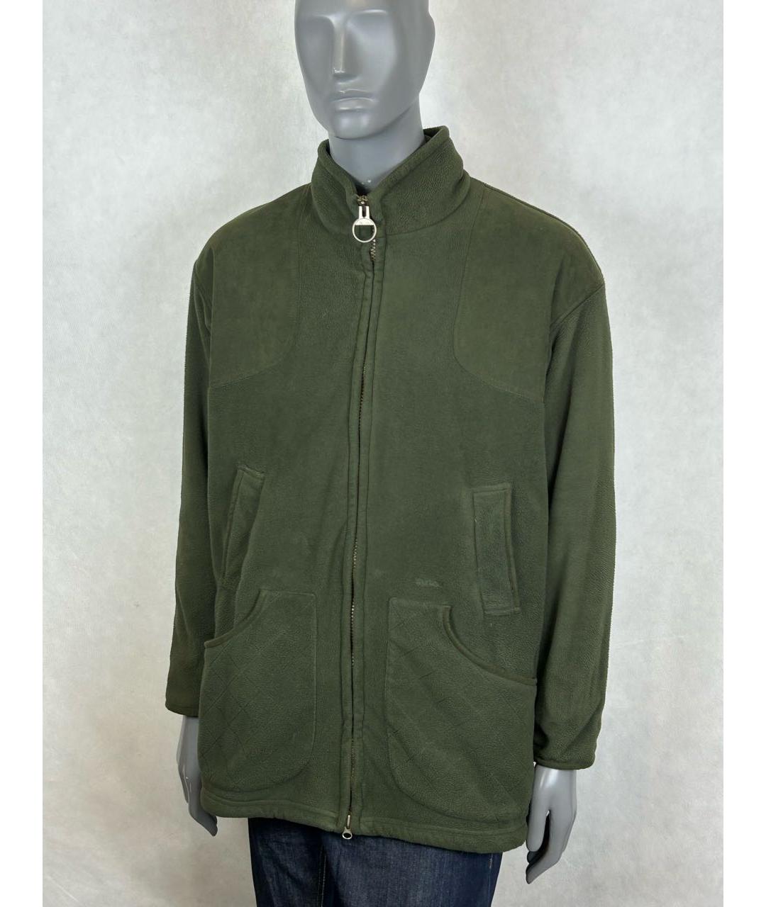 BARBOUR Хаки полиэстеровая куртка, фото 8