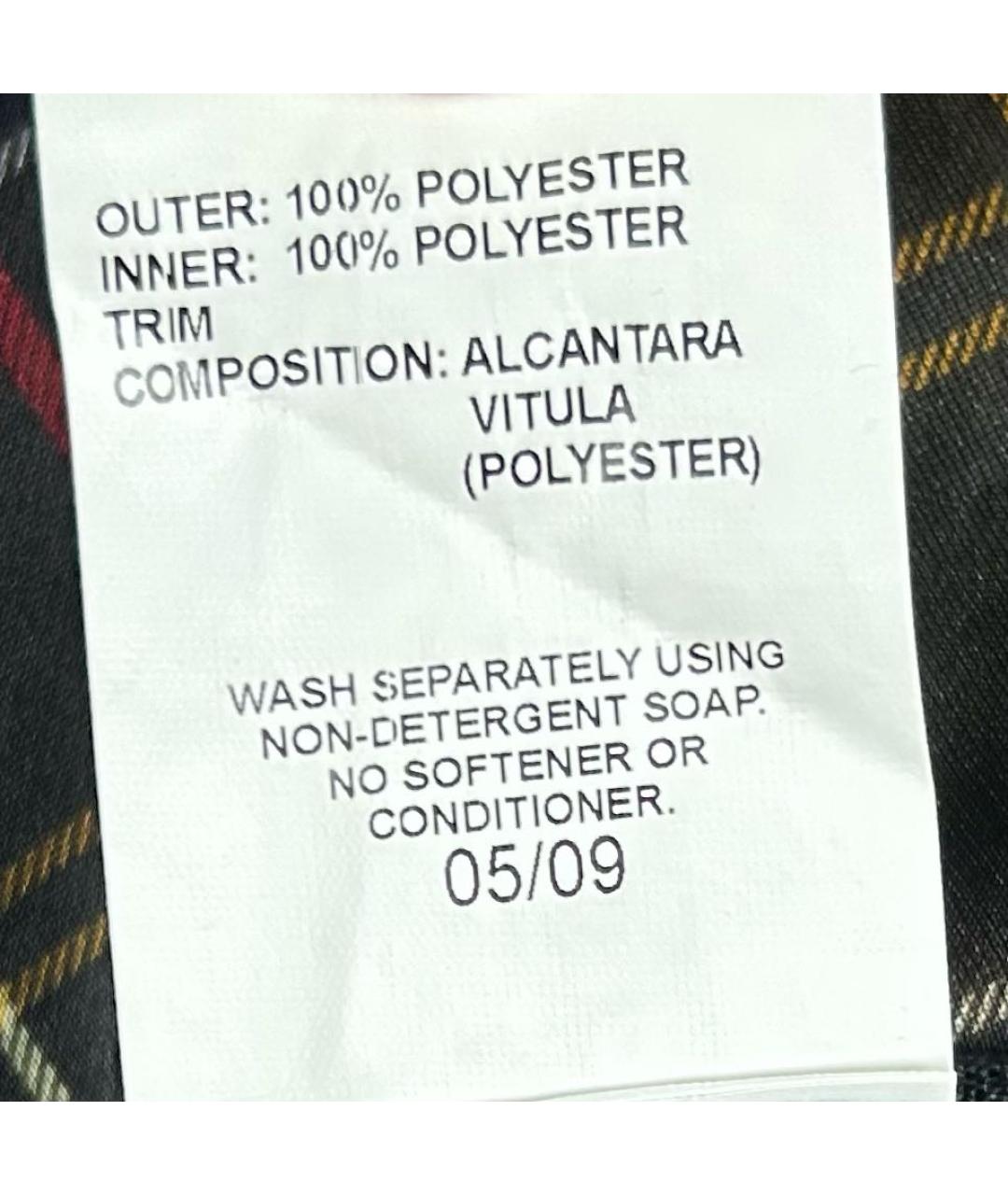 BARBOUR Черная полиэстеровая куртка, фото 8