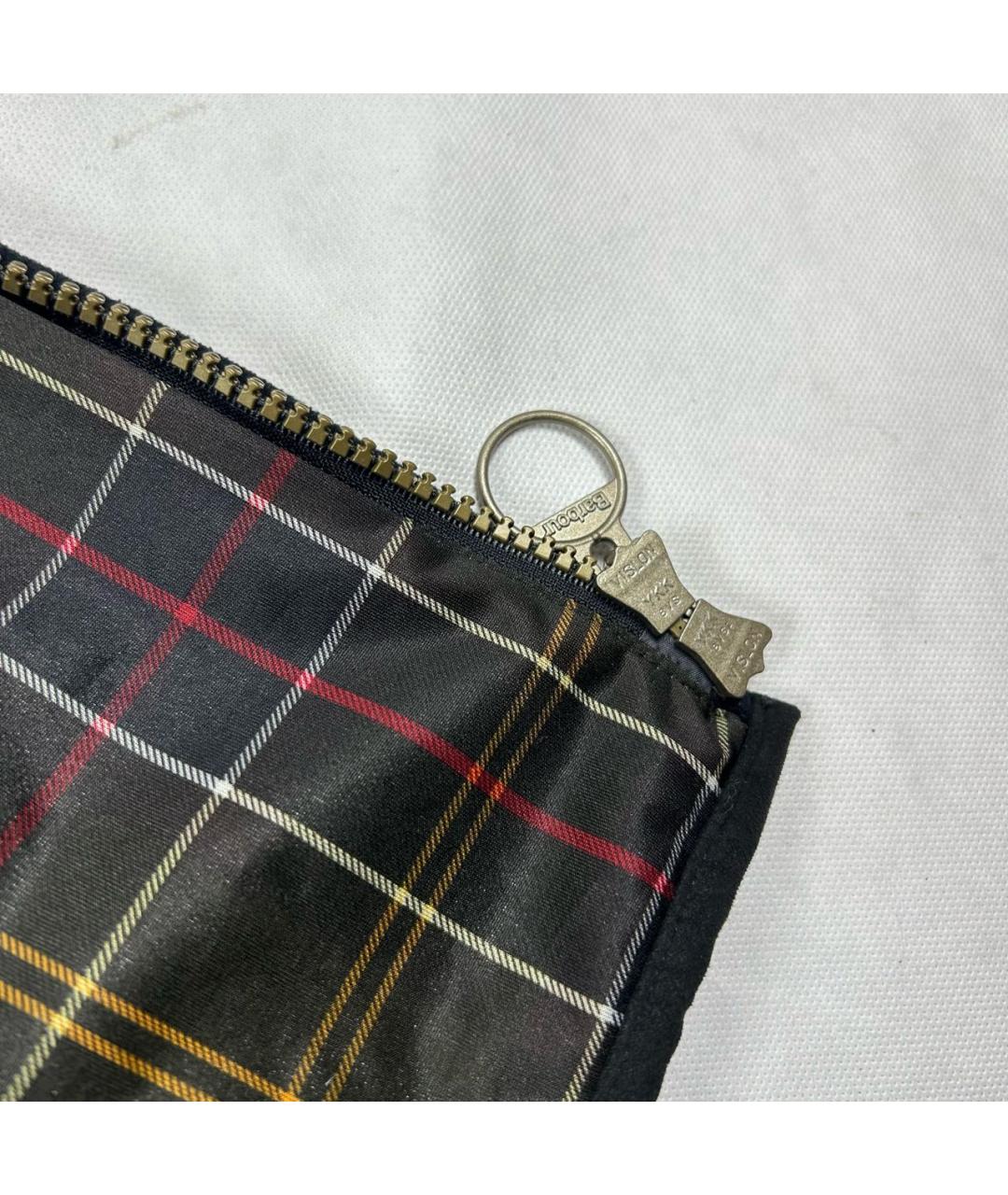 BARBOUR Черная полиэстеровая куртка, фото 6