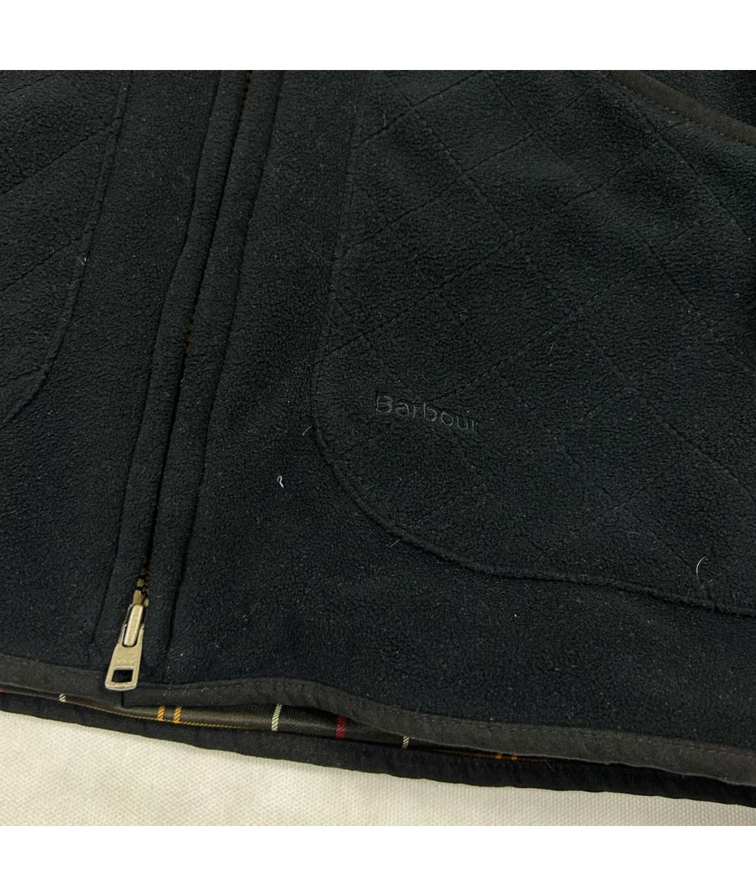 BARBOUR Черная полиэстеровая куртка, фото 4