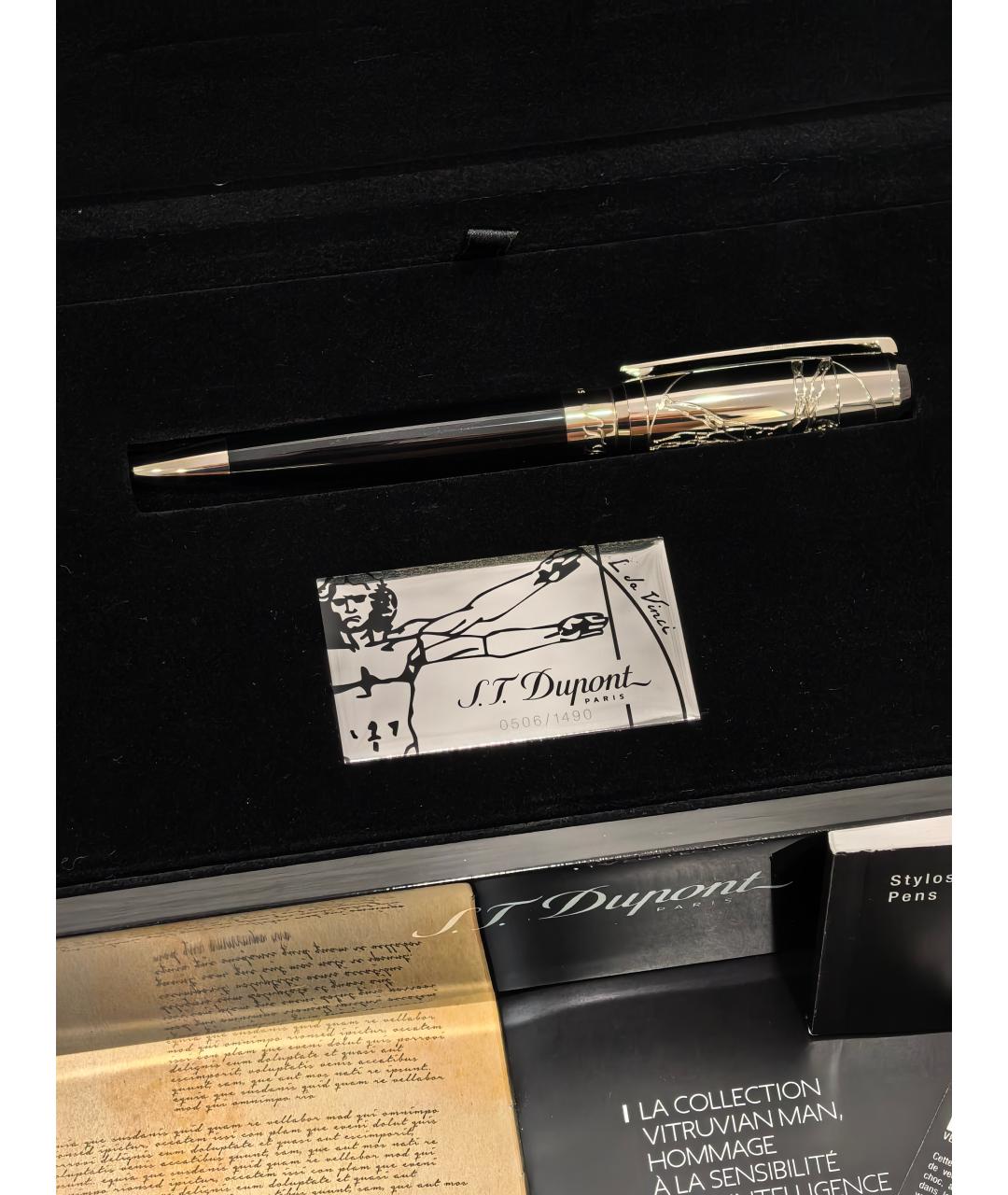 DUPONT Серебряная шариковая ручка, фото 5