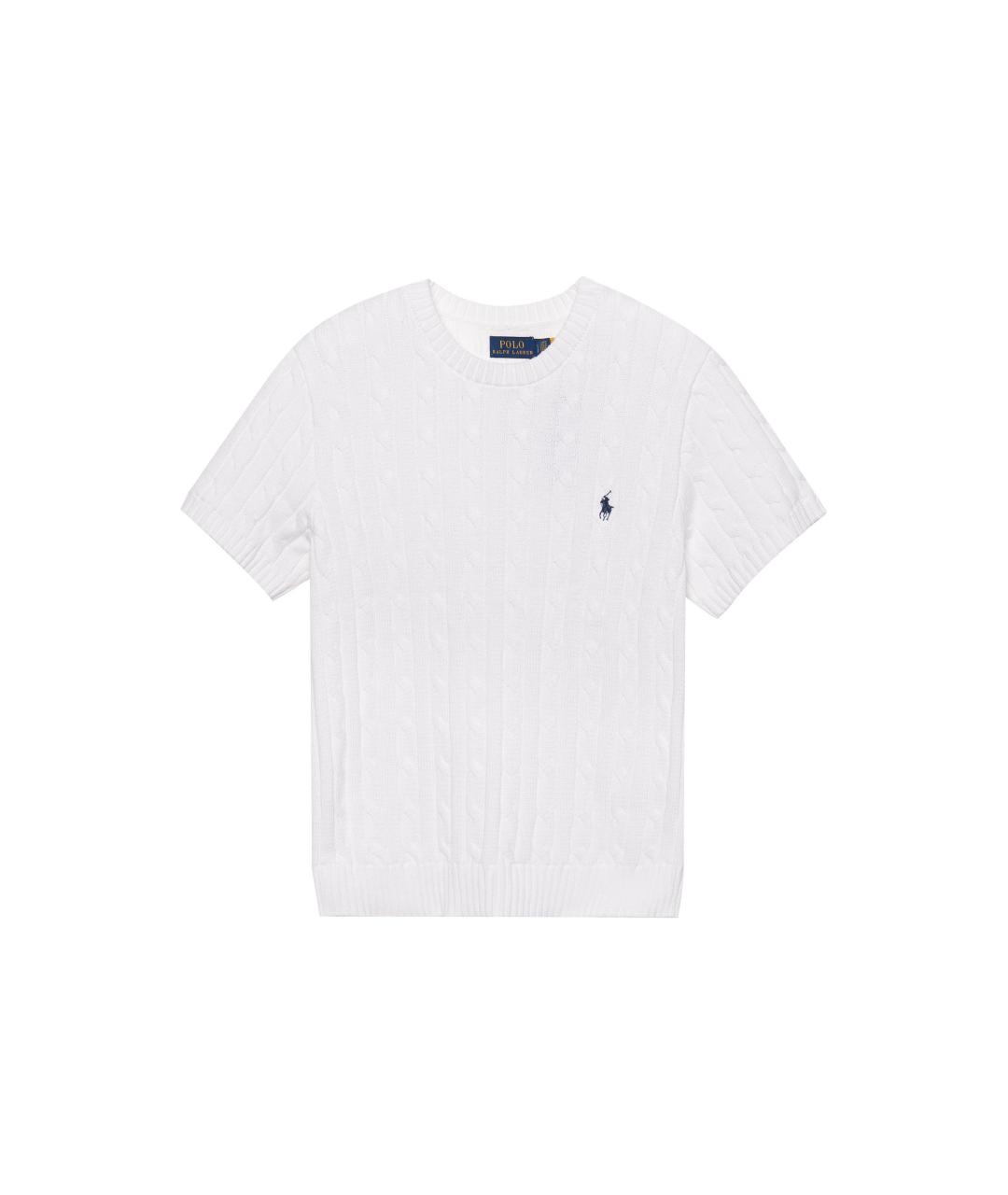 POLO RALPH LAUREN Белый джемпер / свитер, фото 1