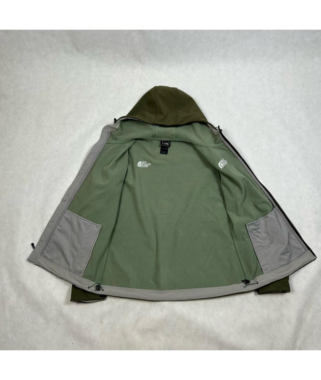 THE NORTH FACE Хаки полиэстеровая куртка, фото 3