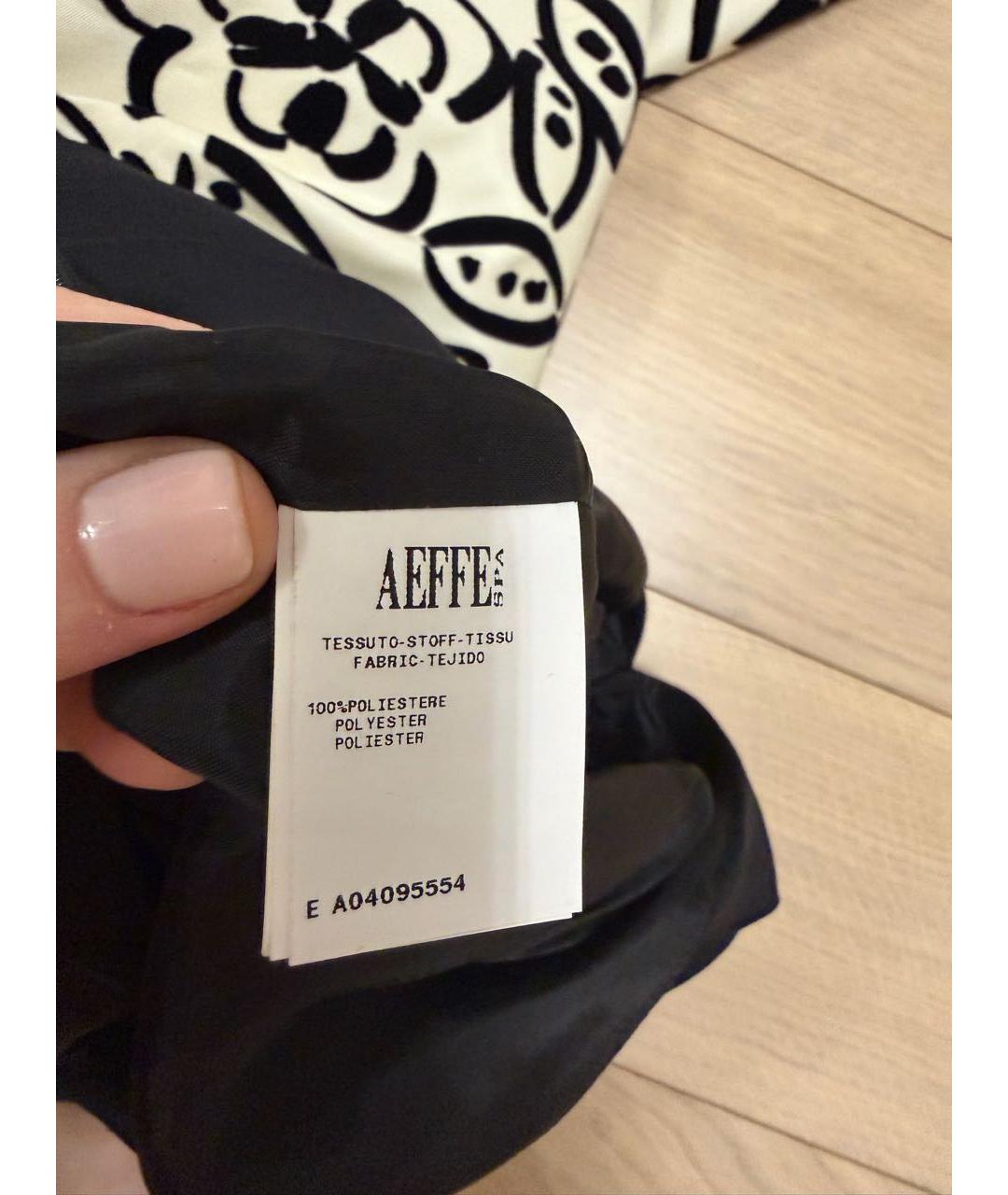 MOSCHINO Черное полиэстеровое повседневное платье, фото 4