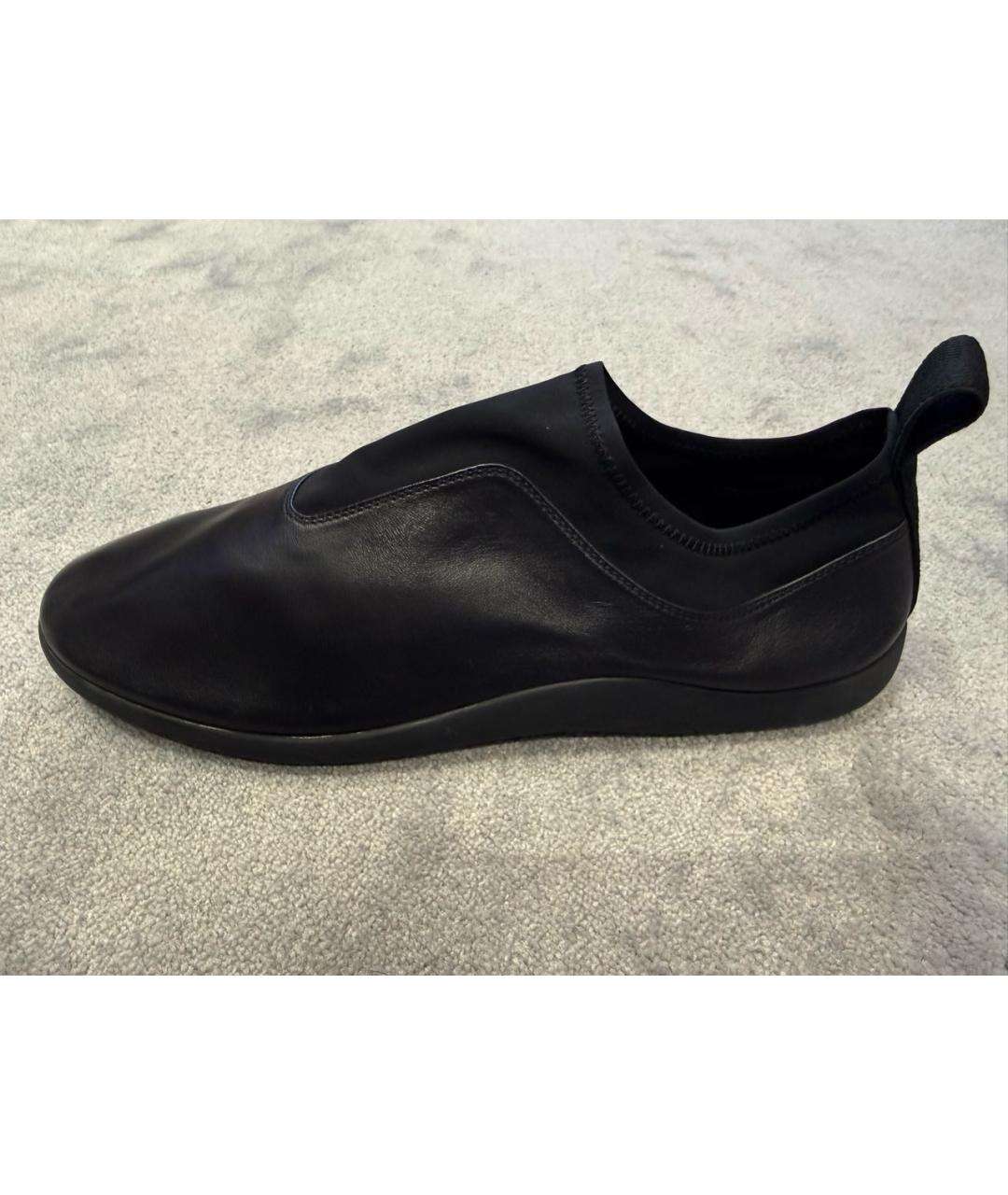 BOTTEGA VENETA Черные кожаные туфли, фото 9