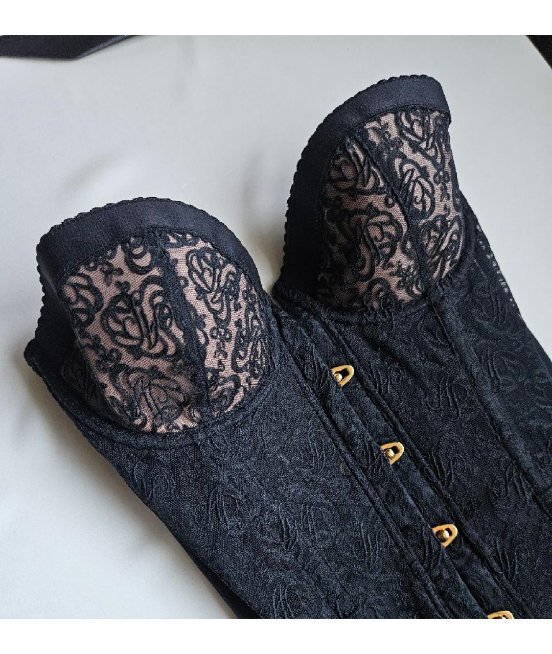 AGENT PROVOCATEUR Черный полиэстеровый корсет, фото 3