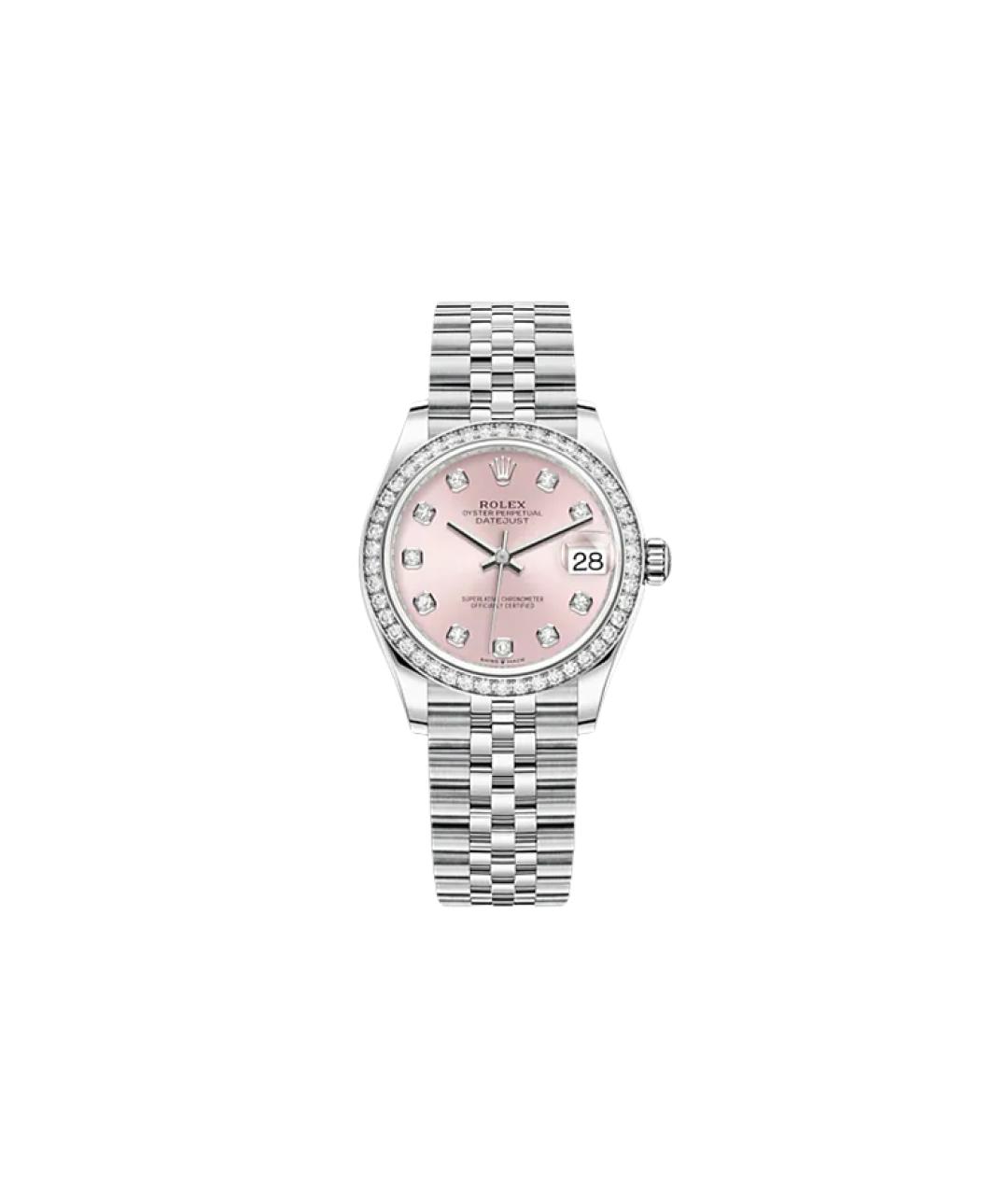 ROLEX Серебряные часы из белого золота, фото 1