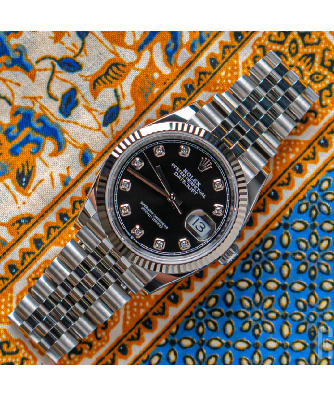 ROLEX Серебряные часы из белого золота, фото 4