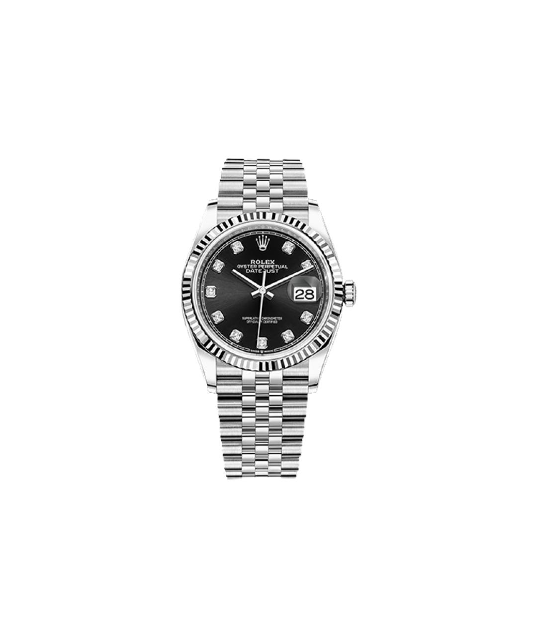 ROLEX Серебряные часы из белого золота, фото 1