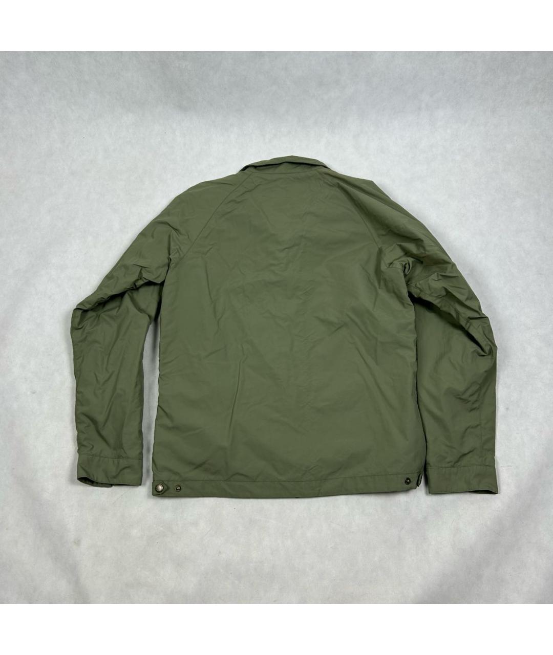 BARBOUR Хаки полиамидовая куртка, фото 2