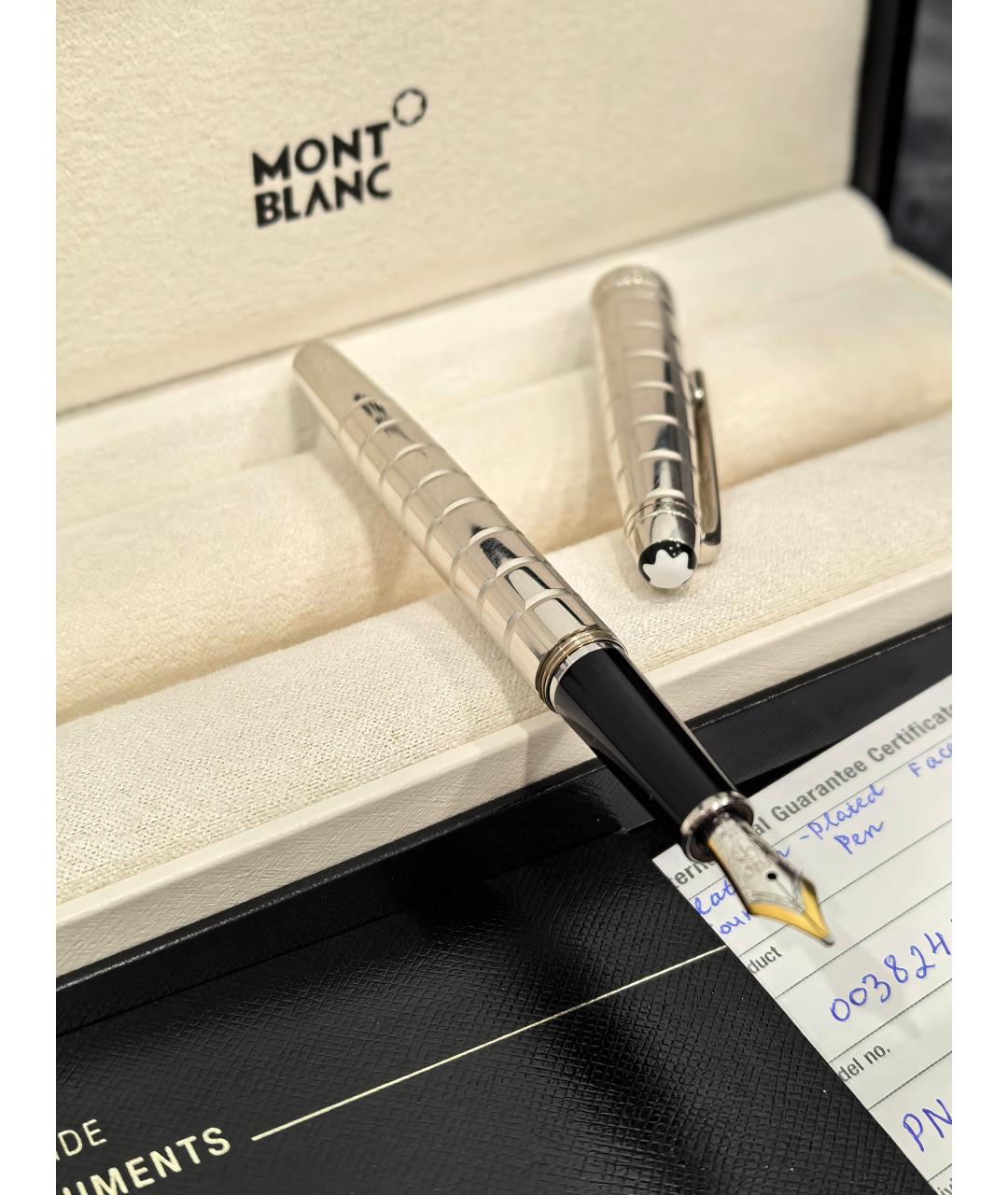 MONTBLANC Серебряная перьевая ручка, фото 7