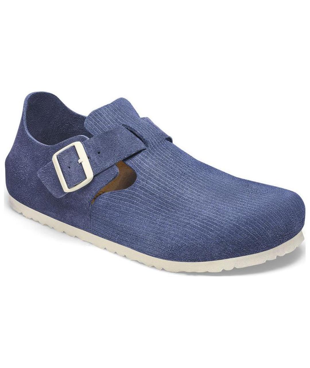 BIRKENSTOCK Синие замшевые сабо, фото 2