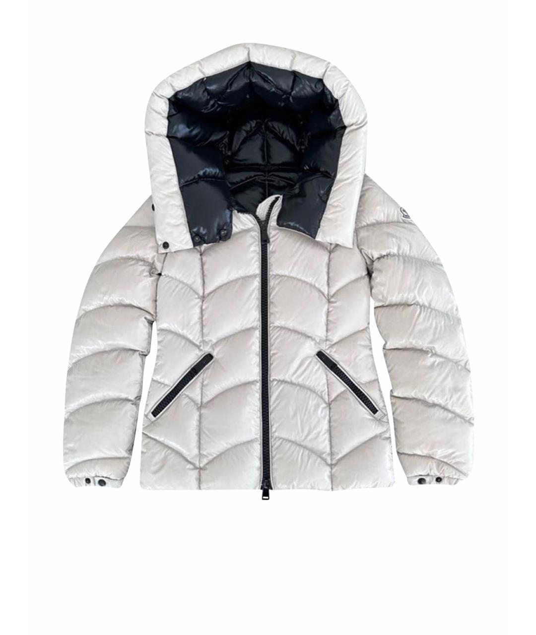 MONCLER Бежевый пуховик, фото 1