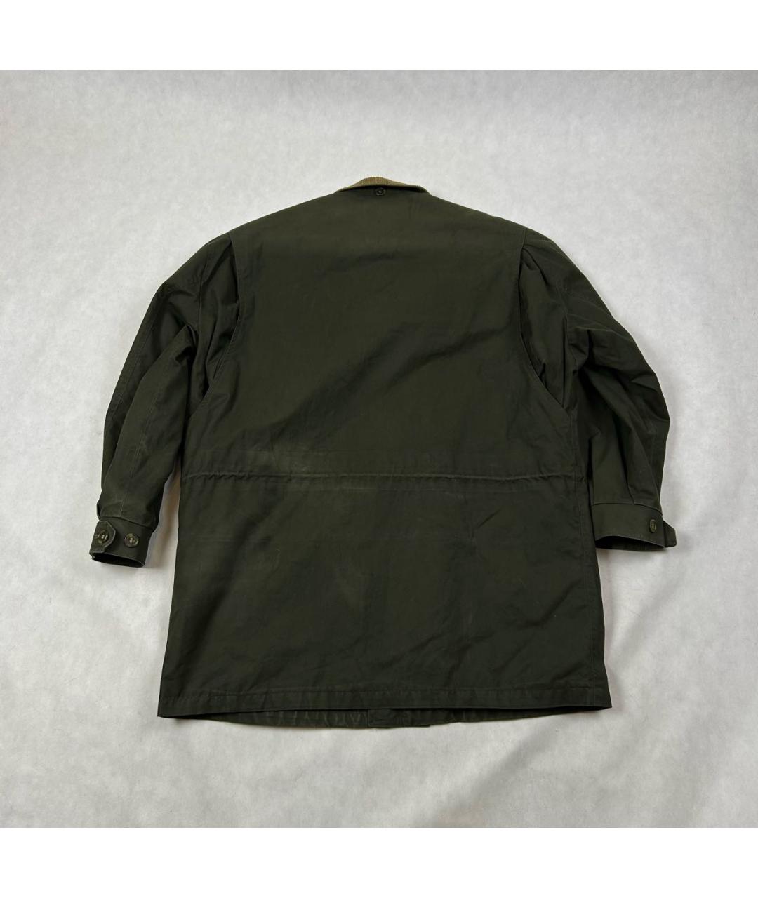 BARBOUR Хаки хлопковая куртка, фото 2