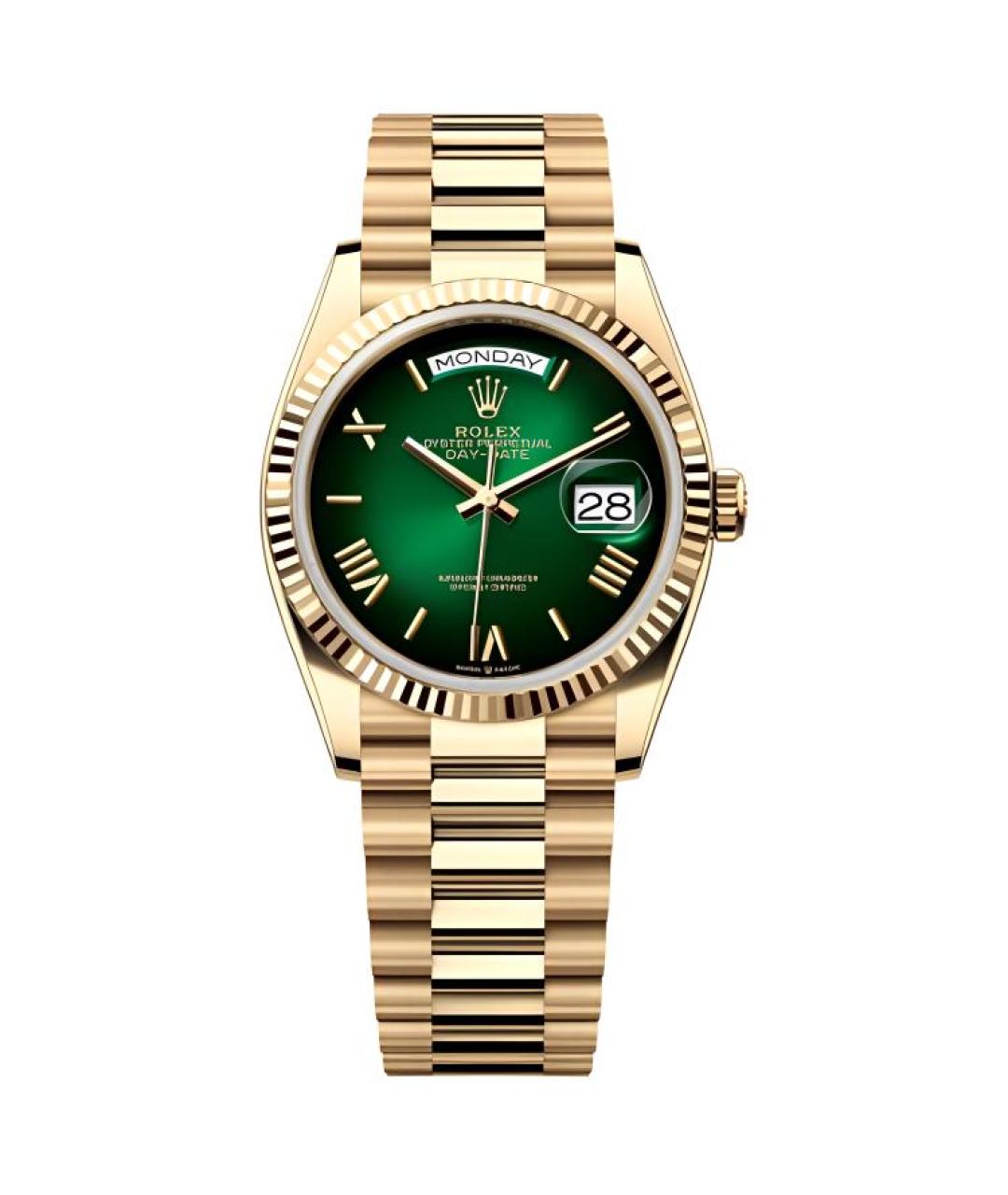 ROLEX Золотые часы из желтого золота, фото 1