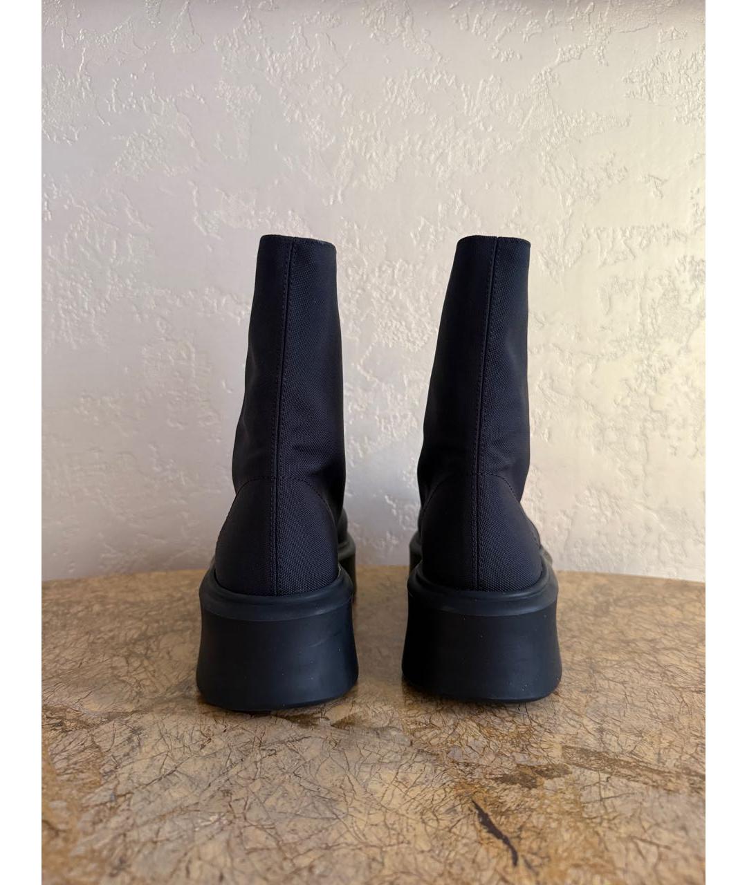 THE ROW Черные текстильные ботинки, фото 3