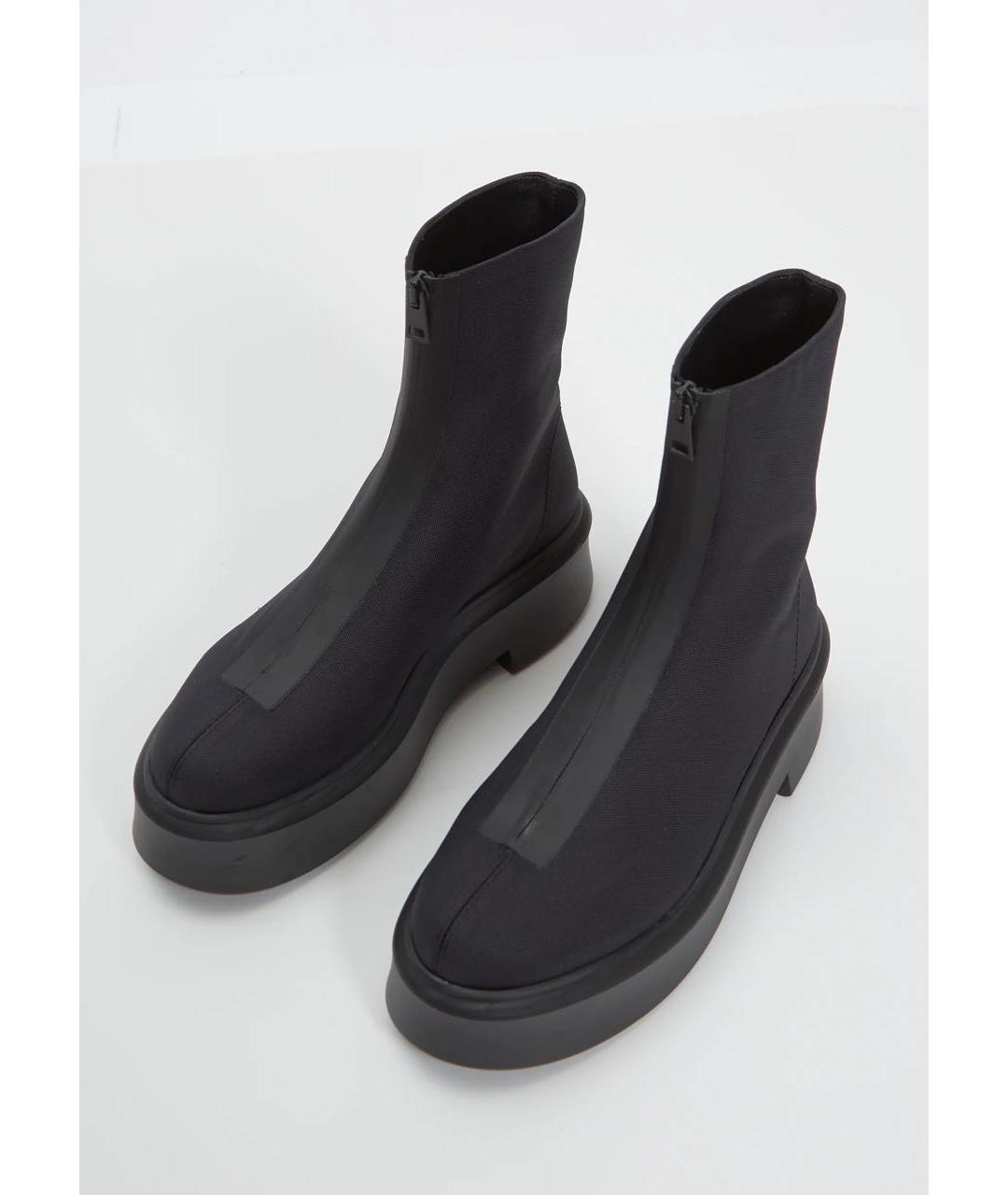 THE ROW Черные текстильные ботинки, фото 6