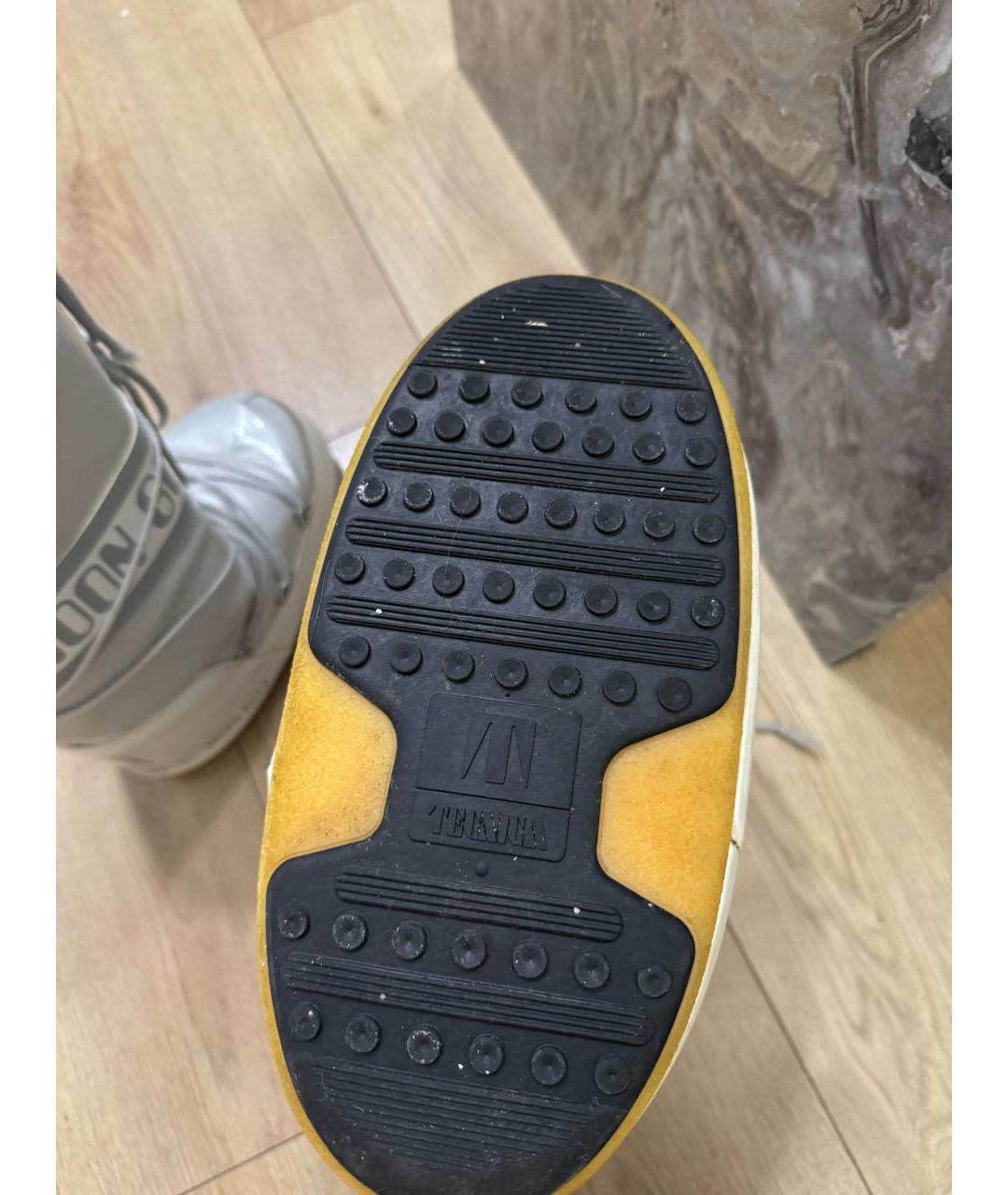 MOON BOOT Серебряные ботинки, фото 7