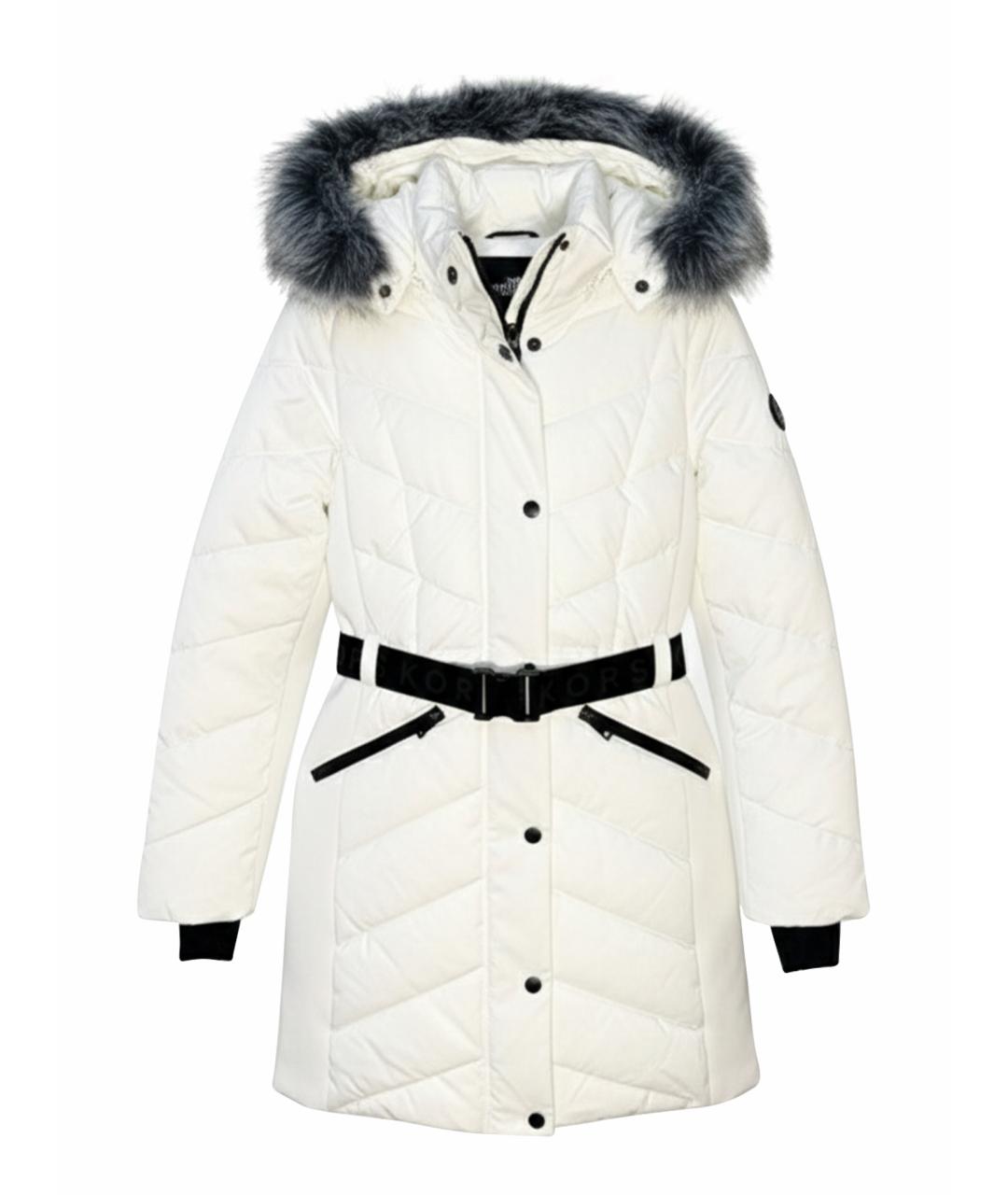 MICHAEL KORS Белая полиэстеровая куртка, фото 1