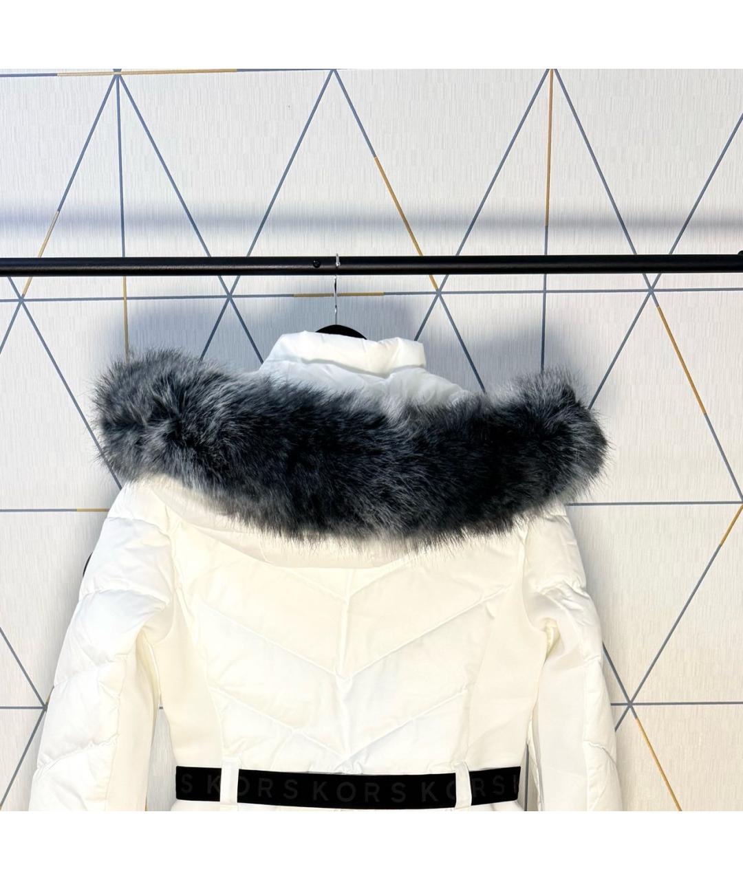 MICHAEL KORS Белая полиэстеровая куртка, фото 3