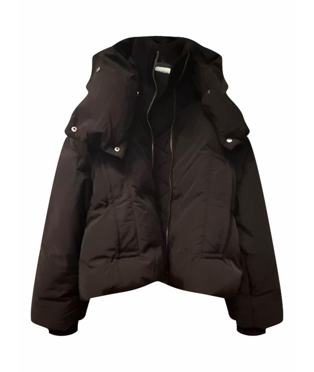 SPORTMAX Черный полиамидовый пуховик, фото 1