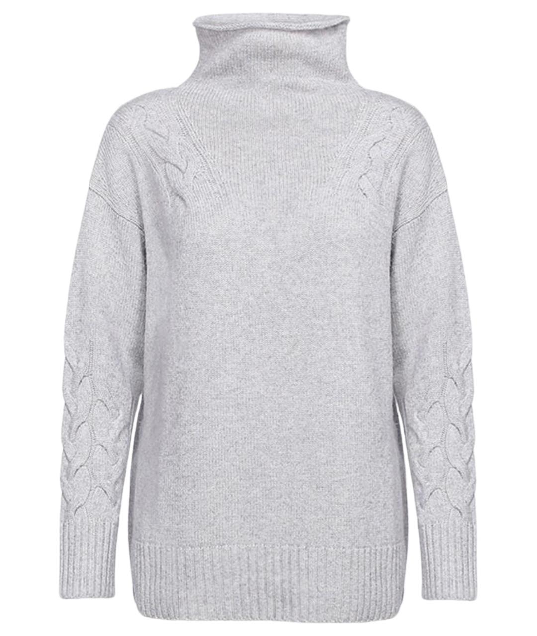 MAX MARA Серый шерстяной джемпер / свитер, фото 1