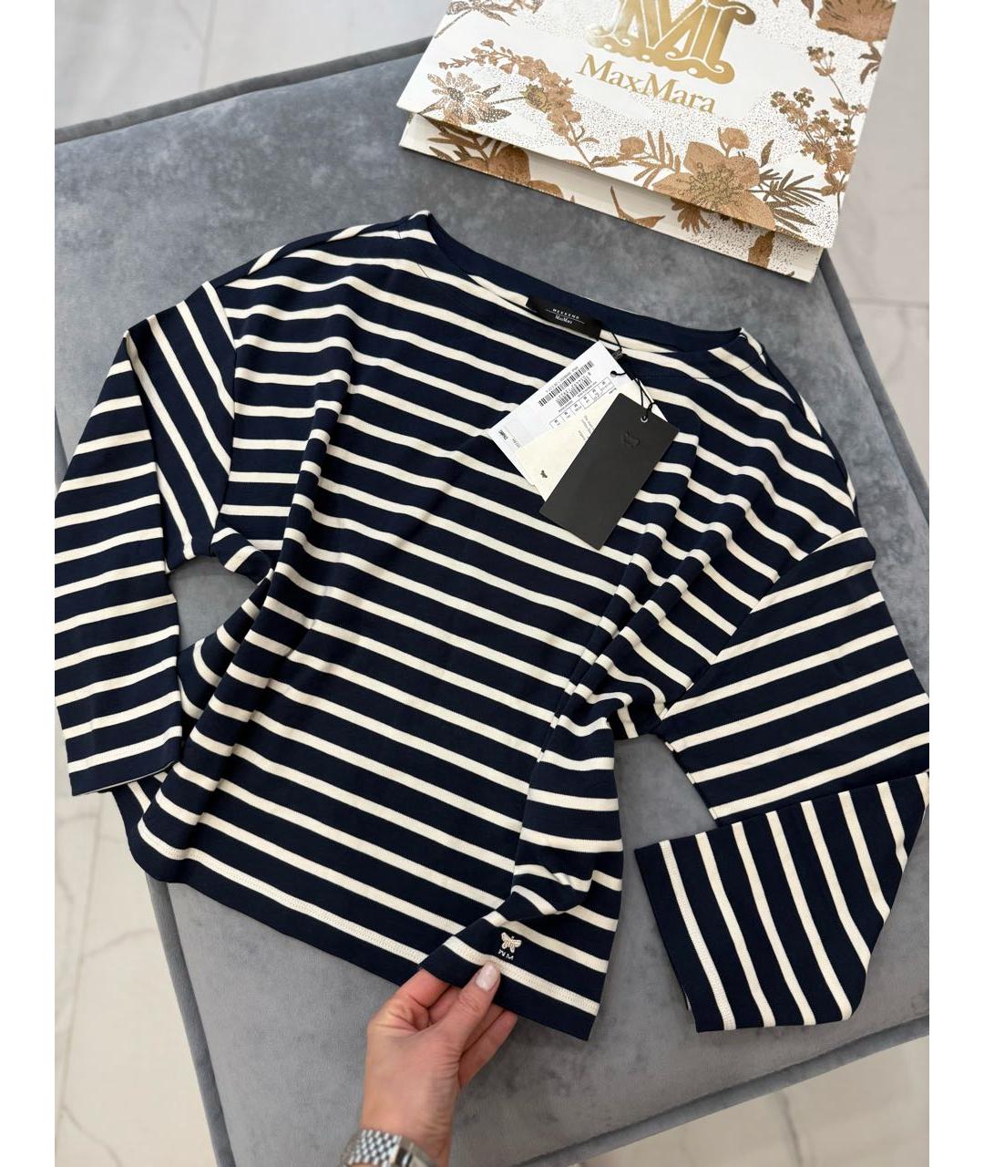 WEEKEND MAX MARA Мульти хлопковый джемпер / свитер, фото 4