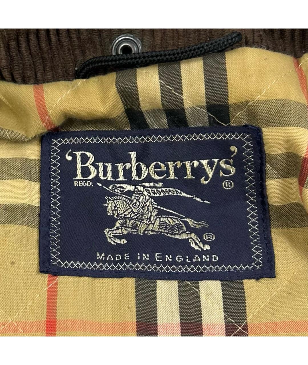 BURBERRY Хаки хлопковая куртка, фото 7