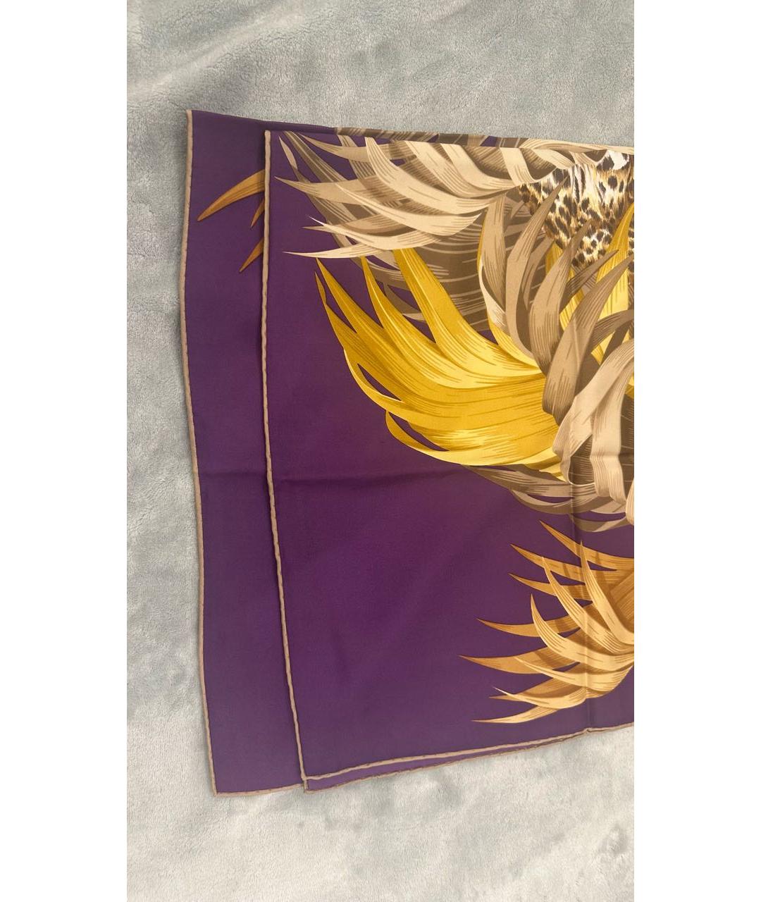 FERRAGAMO Мульти шелковый платок, фото 4