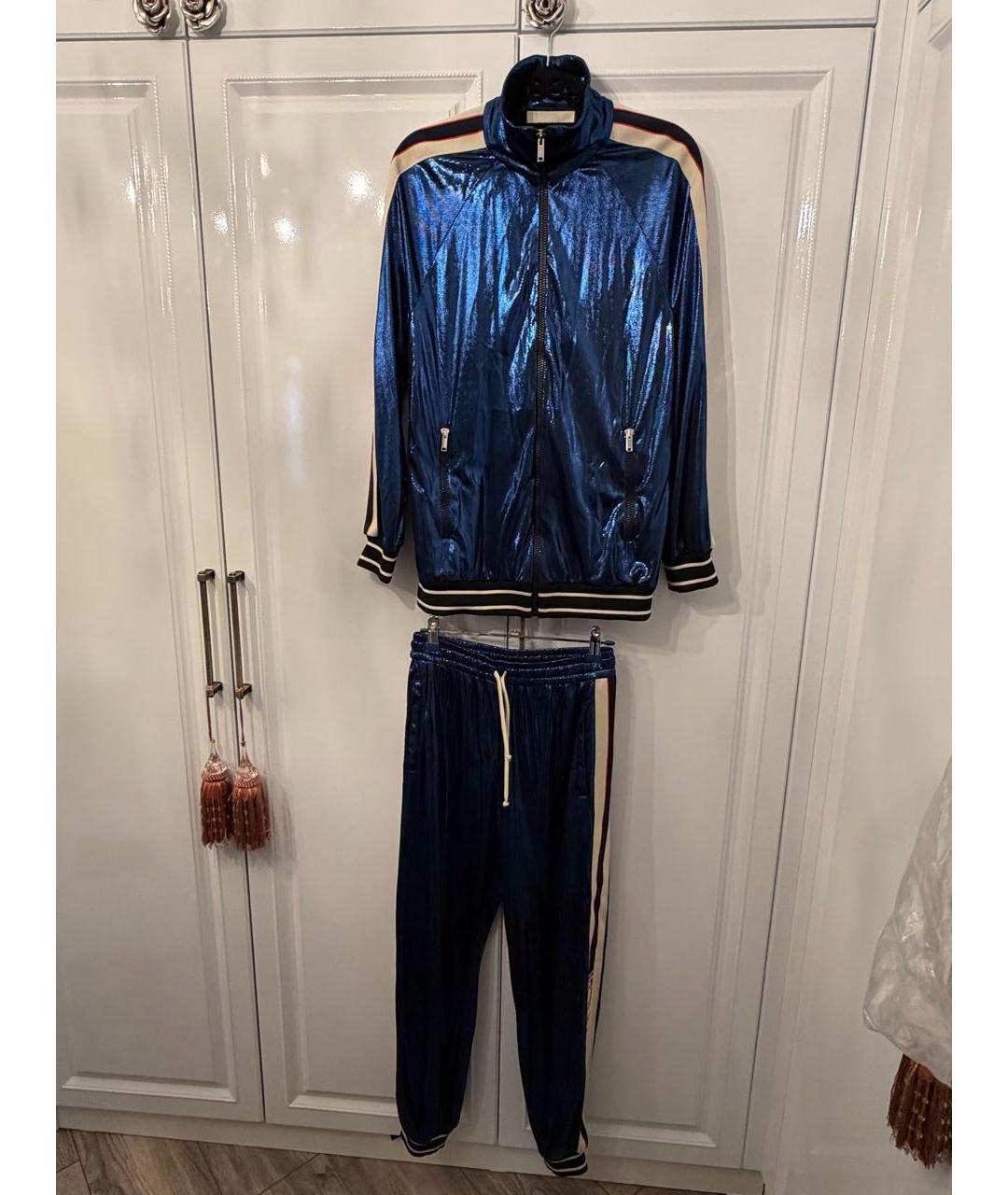 GUCCI Синий спортивные костюмы, фото 9